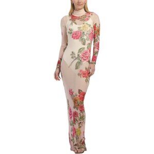 AFRM Dew Drop Mesh Dress